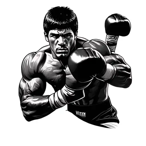 Rocky Balboa tattoo design idea