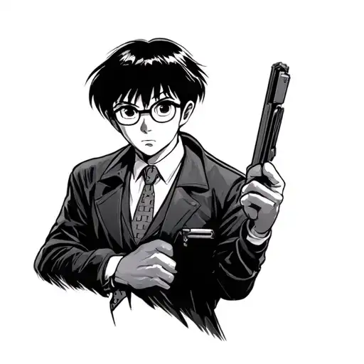 Detective Conan tattoo design idea