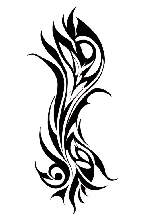 small tribal tattoo tattoo design idea