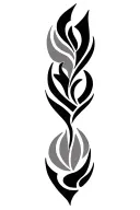 small tribal tattoo tattoo design idea