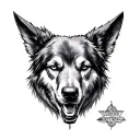 Mont Blanc tattoo design idea