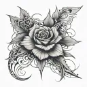 Beautifully Broken tattoo design idea
