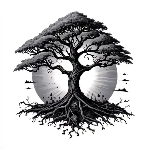 seasons dont fear changing times growth tattoo design idea