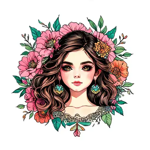 Step Daughter tattoo design idea