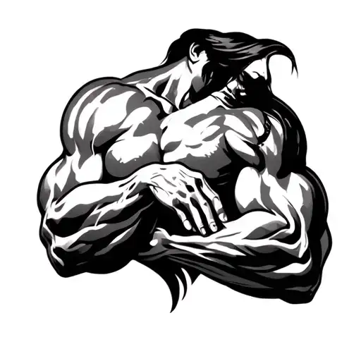 On Triceps tattoo design idea