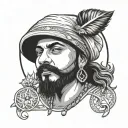 sidhu Moosewala tattoo design idea