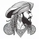 sidhu Moosewala tattoo design idea