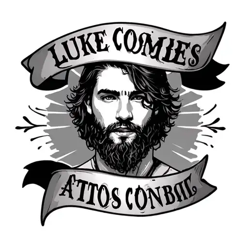 Luke combs lyric inspired tattoo featuring tattoo design idea