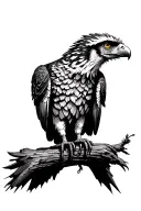 Harpy Eagle tattoo design idea