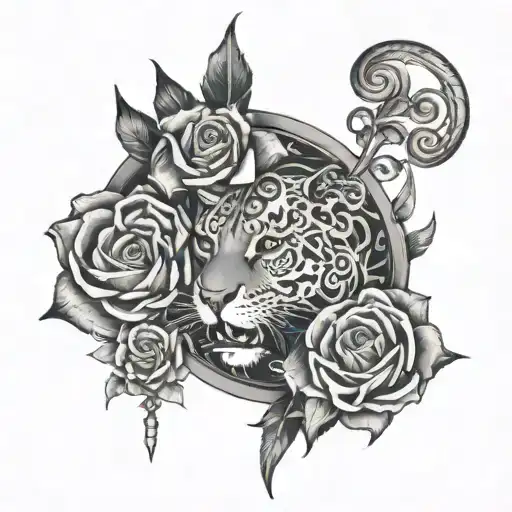 Submissive tattoo design idea