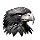 American Bald Eagle tattoo design idea