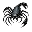 scorpion 3d tattoo design idea