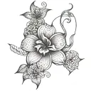 Submissive tattoo design idea