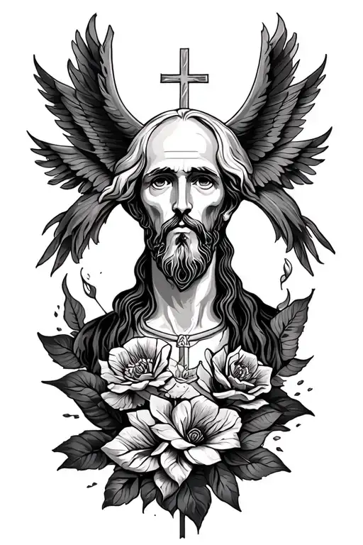 christian tatto sleeve tattoo design tattoo design idea