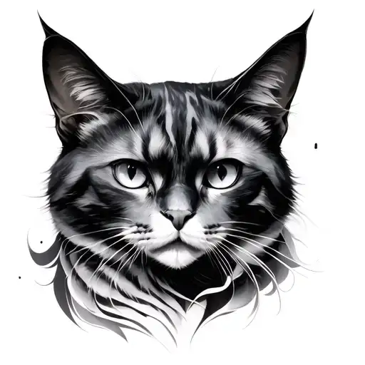 Cataleya tattoo design idea