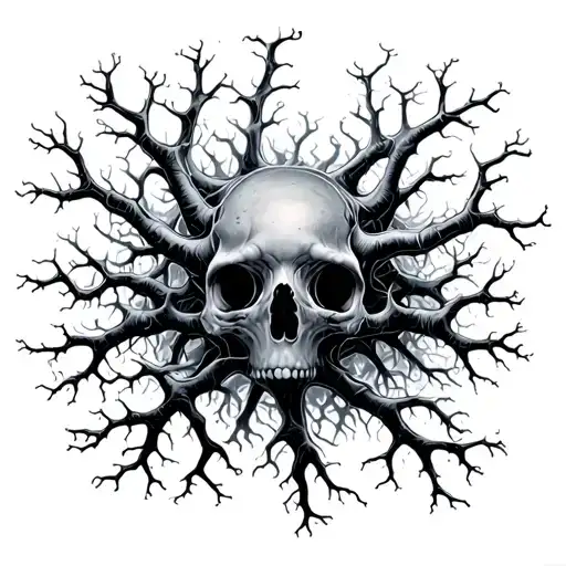 neurons, fill gaps tattoo design idea