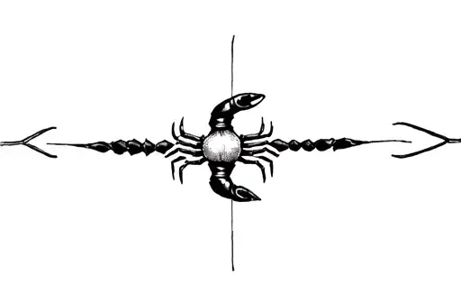 "Alexis, Scorpio, 04" tattoo design idea