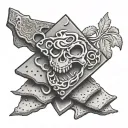 Graham Cracker tattoo design idea