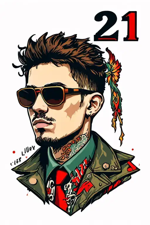 21 pilots tattoo design idea