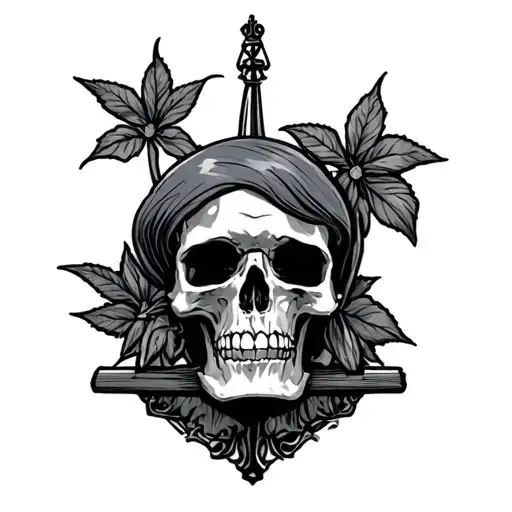 Law tattoo design idea