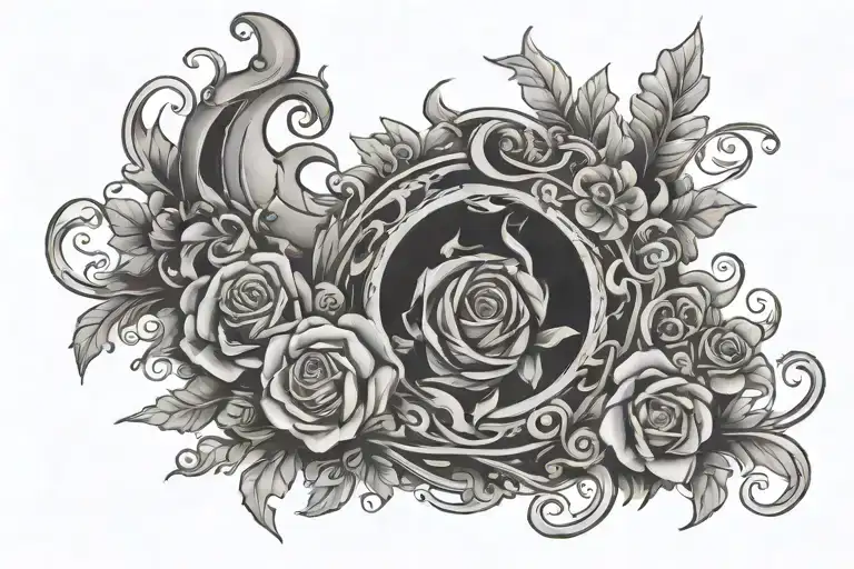 The Way Life Goes  tattoo design idea