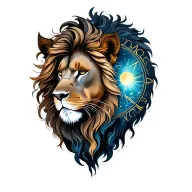 Sagittarius And Leo tattoo design idea