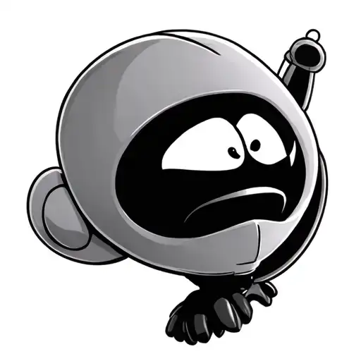 Marvin Martian tattoo design idea