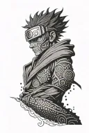 obito from naruto tattoo design idea