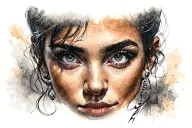 phone call tattoo design idea