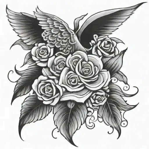 no risk no story tattoo design idea