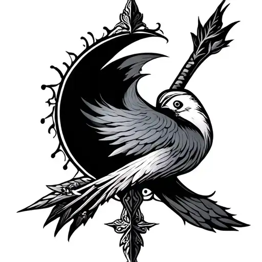 Anglo Saxon tattoo design idea