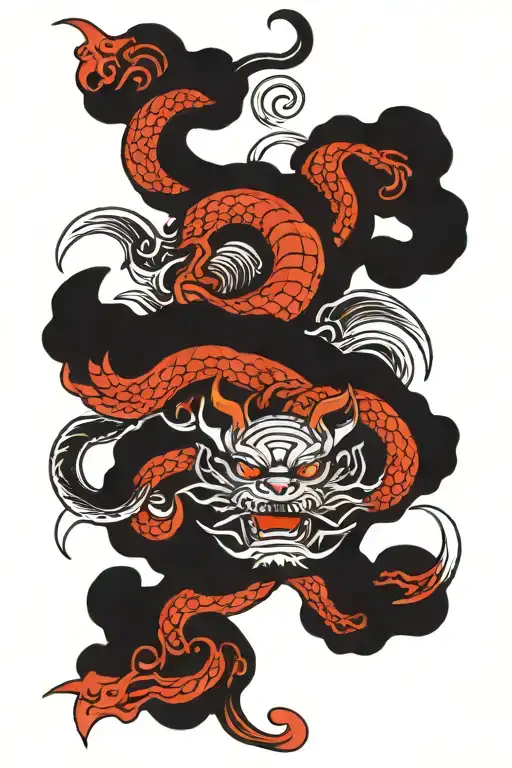 full arm on respect, courage, fear and maturity tattoo design idea