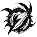 claw tattoo design idea