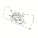 a flower tattoo three flowers all different  tattoo design idea