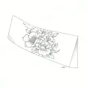 a flower tattoo three flowers all different  tattoo design idea