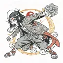 itachi uchiha tattoo design idea