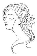 Aphrodite tattoo design idea