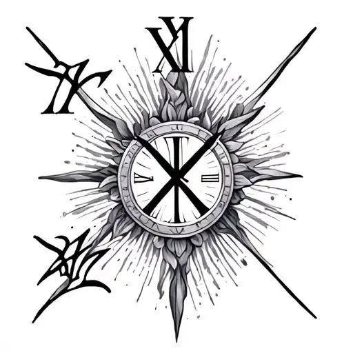 27 Roman Numeral tattoo design idea