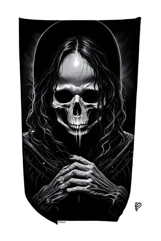 death stranding tattoo featuring hope tattoo design idea