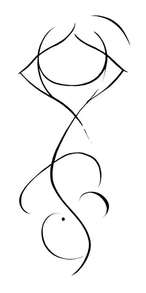Gemini tattoo design idea