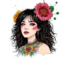 bjork tattoo design idea