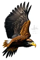 eagle tattoo design idea