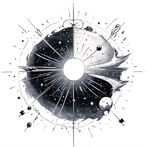 Orion Belt tattoo design idea