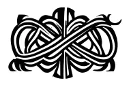 infinity symbol intertwined tattoo design idea