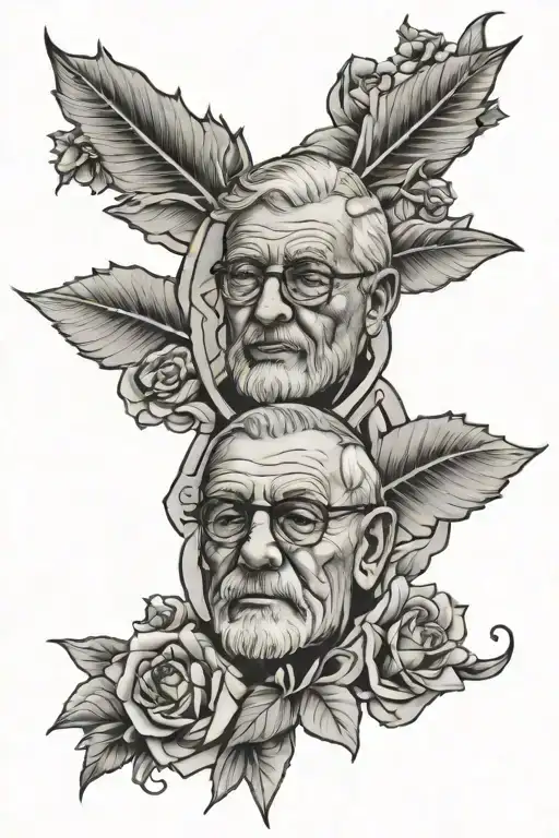 grandad darts  tattoo tattoo design idea