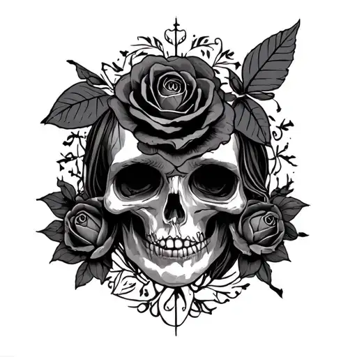 Domestic violence survivor empowering tattoo incorporating gothic styles tattoo design idea