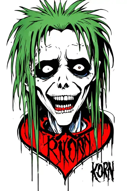 korn tattoo design idea