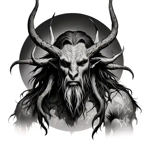 Leshy tattoo design idea