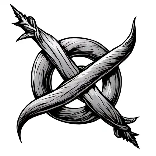 Witches Knot tattoo design idea