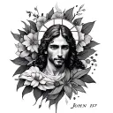 John 13 7 tattoo design idea